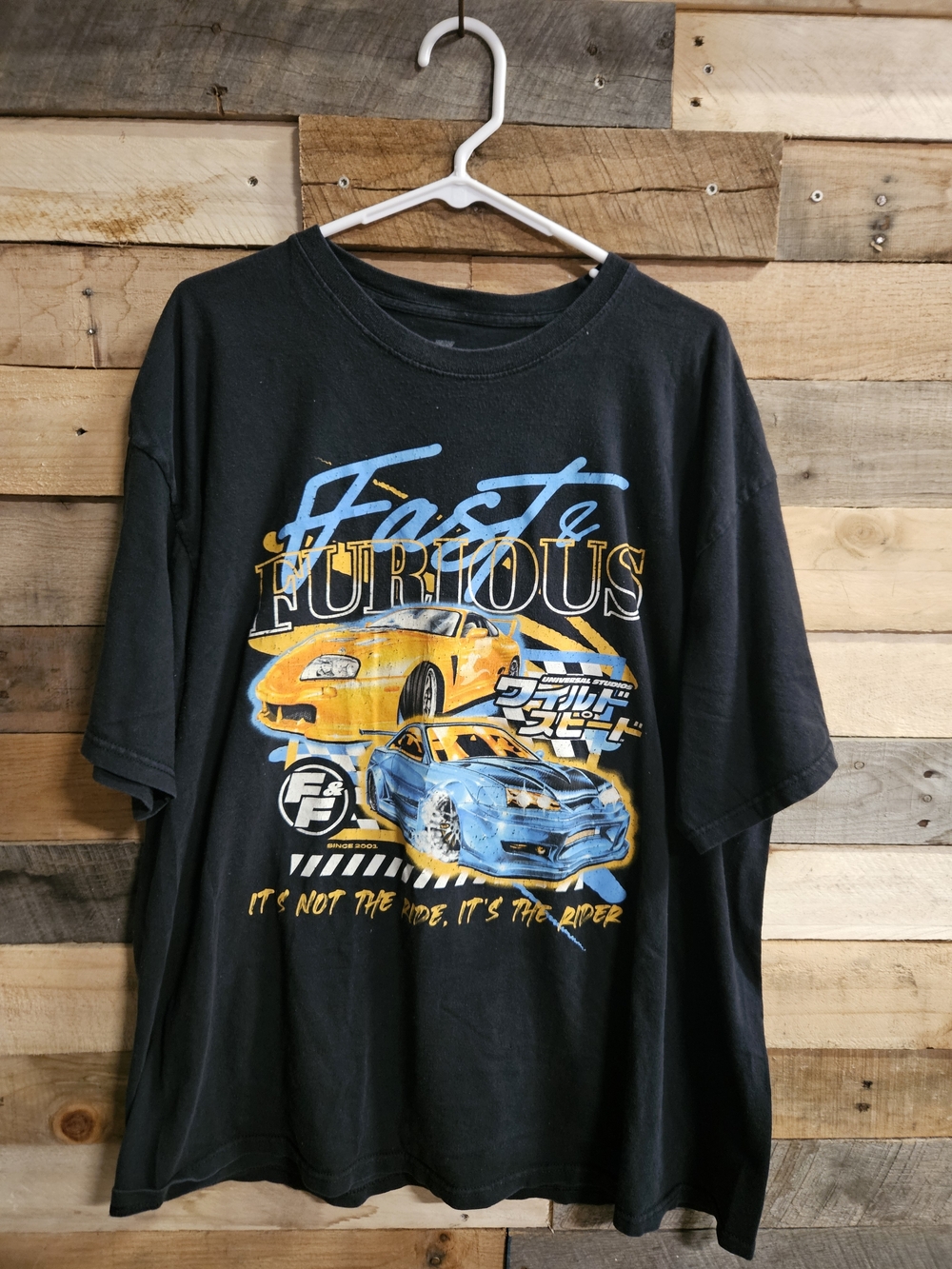 Fast & Furious Graphic Black Tee Since 2001
